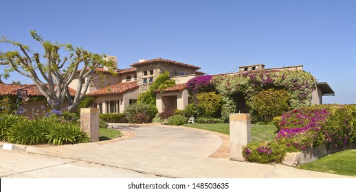 Colorful Home In Point Loma San Diego California. 