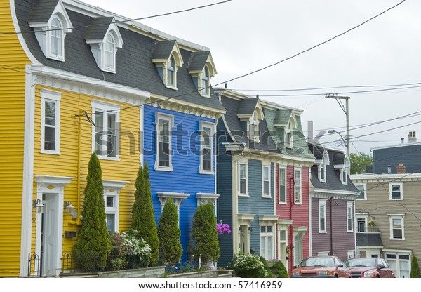 Colorful Houses on the
Hill