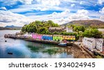 Colorful houses of Portree, Isle of Skye, Scotland, UK