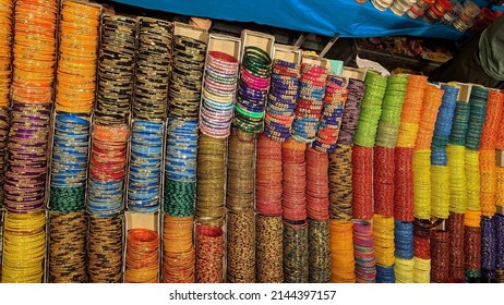 Colorful Indian Designer Glass Bangles