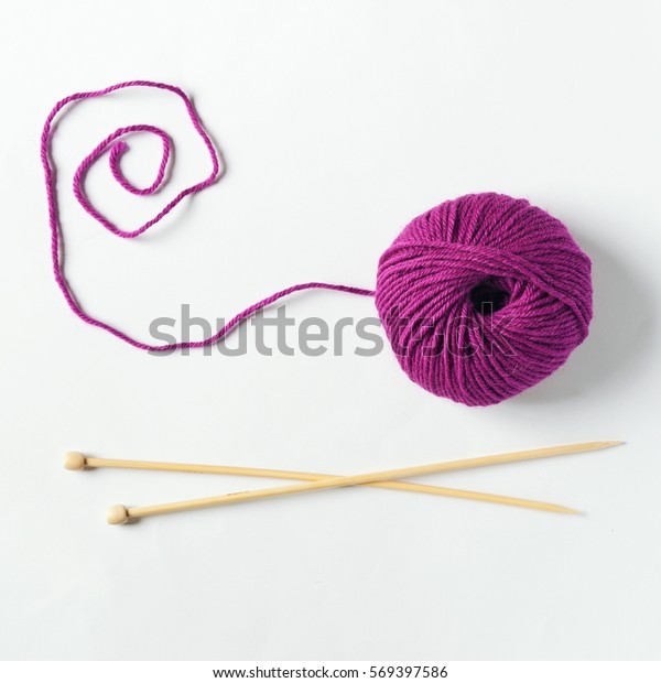 knitting yarn ball