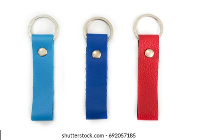 Colorful Leather Key Chain Designs.