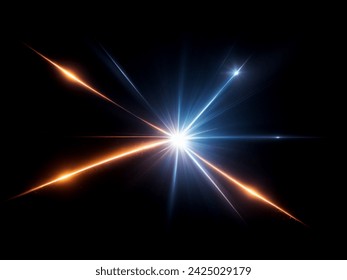 colorful lens flare glowing gradient in background - Powered by Shutterstock