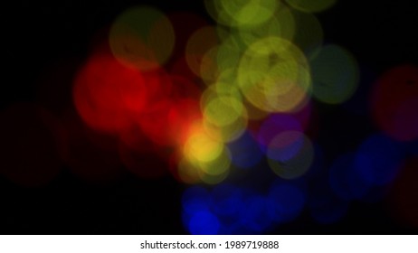 Colorful Light Blur Crismas Beautiful