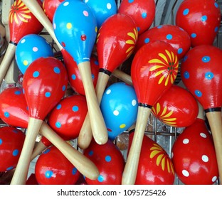 Colorful Maracas For Music