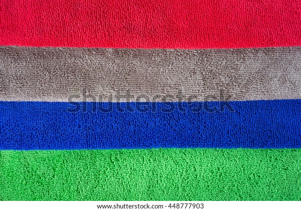 Colorful microfiber\
fabric for dust removal and cleaning wax on car or absorb water\
after car wash for\
dry.