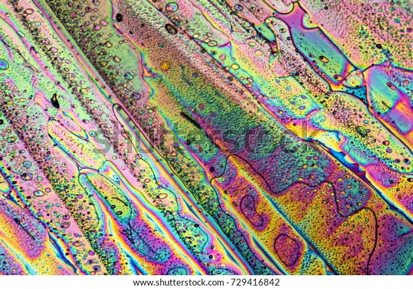 Colorful Microscopic Shot Sodium Acetate Micro Stock Photo (Edit Now ...