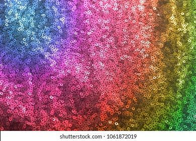 Colorful Multicolor Gradient Sequin Luxury Background Abstract