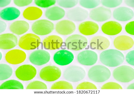 Colorful and multicolored honeycomb form background, yellow and green colors gradient in circles