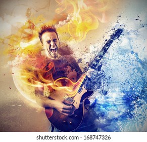 Colorful Music - Powered by Shutterstock