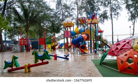 outdoor kids area