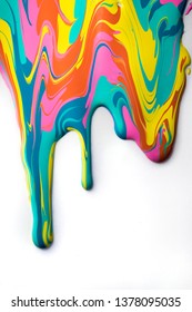 Colorful Paint Dripping