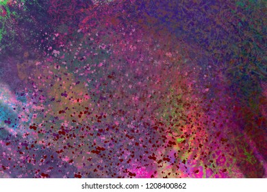 a colorful paint splashed background 