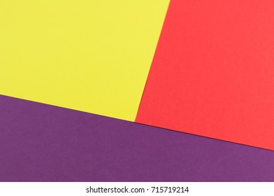 Colorful paper background red yellow and violet colors - Shutterstock ID 715719214