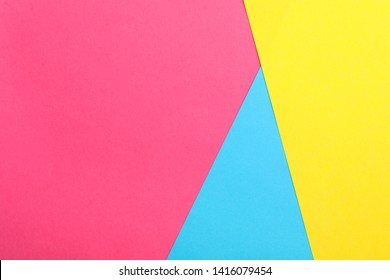 Colorful paper sheets as background, top view - Shutterstock ID 1416079454