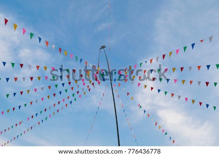 Similar – Colourful pennants