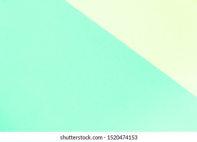 Colorful Of Pastel Yellow And Green Paper Background