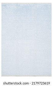 colorful patterned machine carpet. on a white background