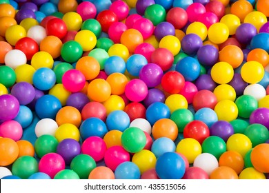 colorful plastic balls for kid activity