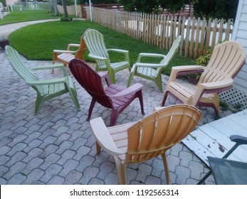 Colorful Plastic Lawn Chairs