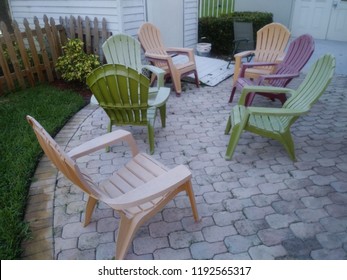 Colorful Plastic Lawn Chairs