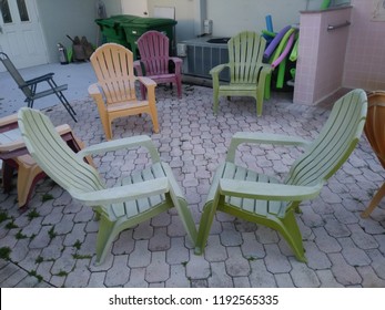 Colorful Plastic Lawn Chairs