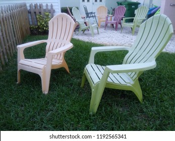 Colorful Plastic Lawn Chairs