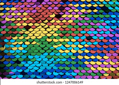  Colorful Rainbow Sequins