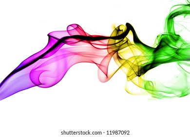 Colorful Rainbow Smoke Stock Photo 11987092 | Shutterstock