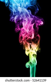 Colorful Rainbow Smoke