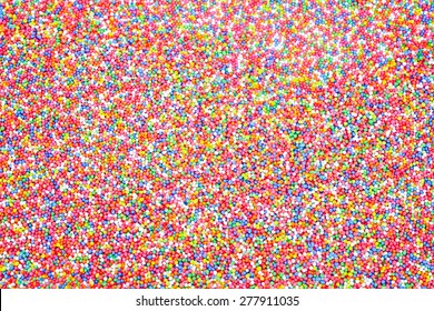 Colorful Rainbow Sprinkles Background