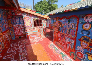 Colorful Rainbow village in Taichung, Taiwan