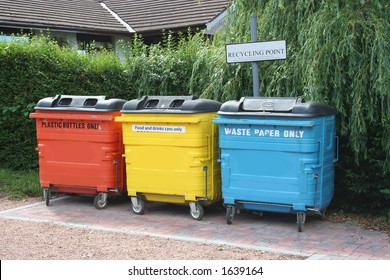 Colorful Recycling Centre