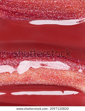 colorful red pink clean lipstick lipgloss swatches