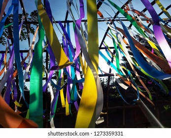 Colorful Ribbins On Open Sky Stock Photo 1273359331 | Shutterstock