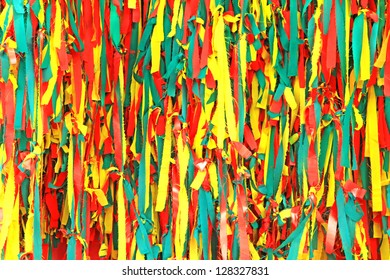 Colorful Scrappy Fabric