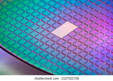 Colorful Semiconductor Wafer Disk Made Of Silicon