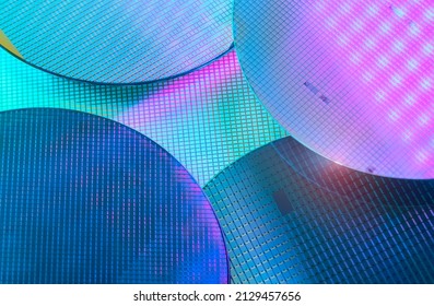 Colorful Semiconductor Wafer Disk Made Of Silicon