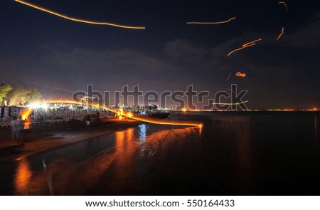 Image, Stock Photo Jumeirah Beach Coast Sand