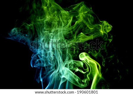 colorful smoke abstract 