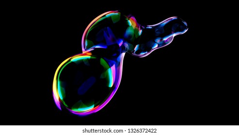 Colorful Soap Bubble