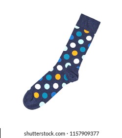 Colorful Sock On White Background Top Stock Photo 1157909377 | Shutterstock