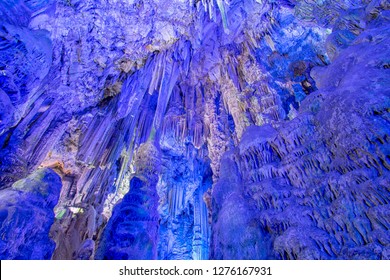 Colorful St. Michaels Cave Gibraltar