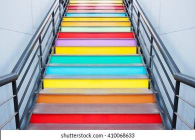 Colorful Stairs