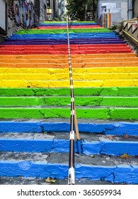 Colorful Stairs, Turkey