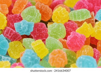 colorful of sticky sugar jelly beautiful flashy color - Powered by Shutterstock