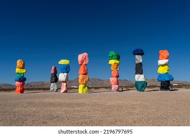 Colorful Stones Las Vegas Desert	
