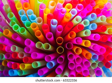 colorful of straw - Powered by Shutterstock