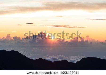 Similar – Blick über die Insel Levkada im Sonnenuntergang