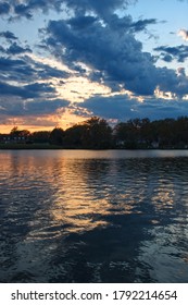 Colorful Sunset On The Potomac River Maryland Virginia Sailing